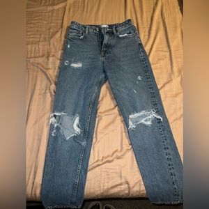 Zara blue jeans